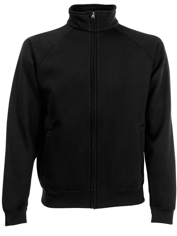 Black Premium 70/30 sweatshirt jacket