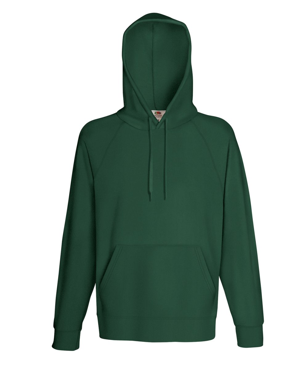 Bottle Green Lightweight hooded sweatshirt