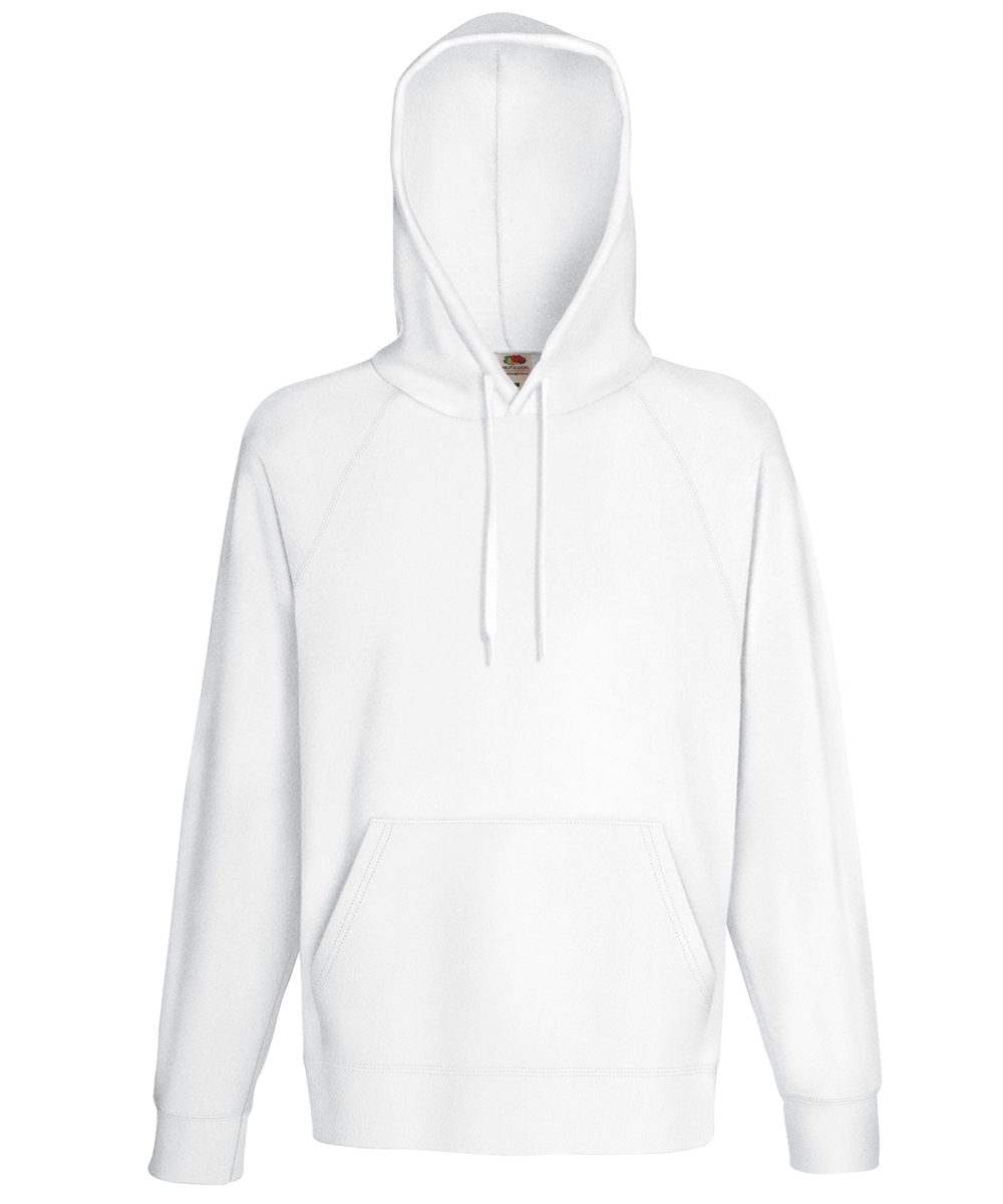 White Lightweight hooded sweatshirt