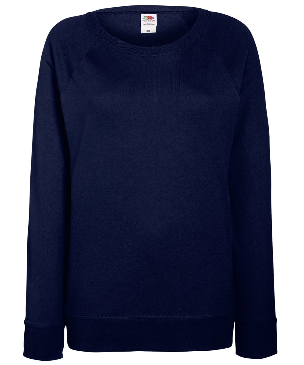 Deep Navy Women's lightweight raglan sweatshirt