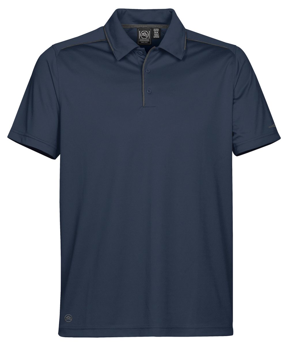 Navy/Graphite H2X Inertia performance polo