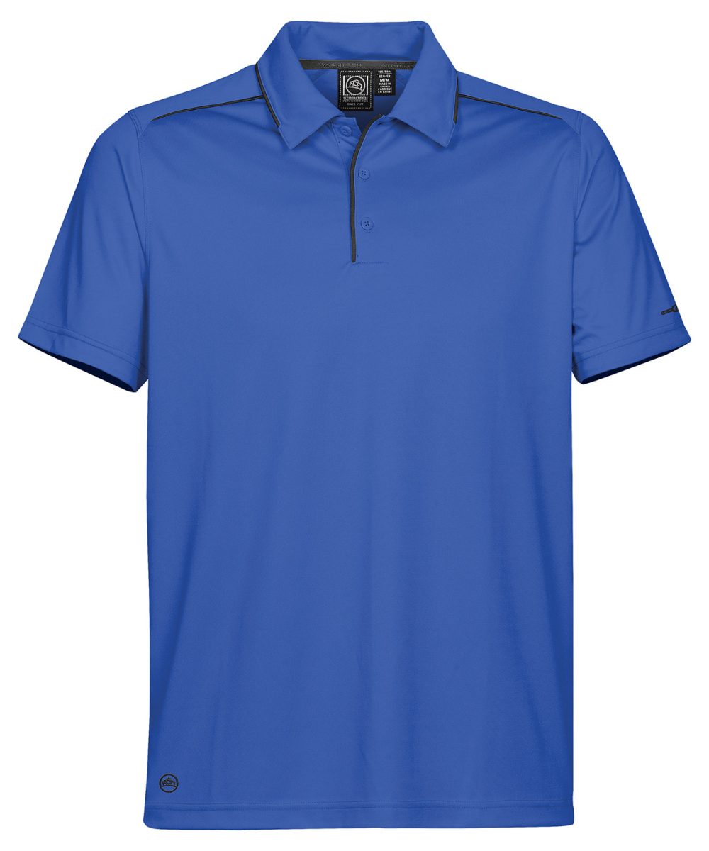 Royal/Black H2X Inertia performance polo