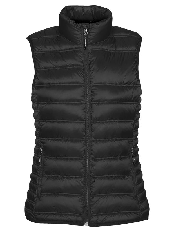 Black Women's Basecamp thermal vest