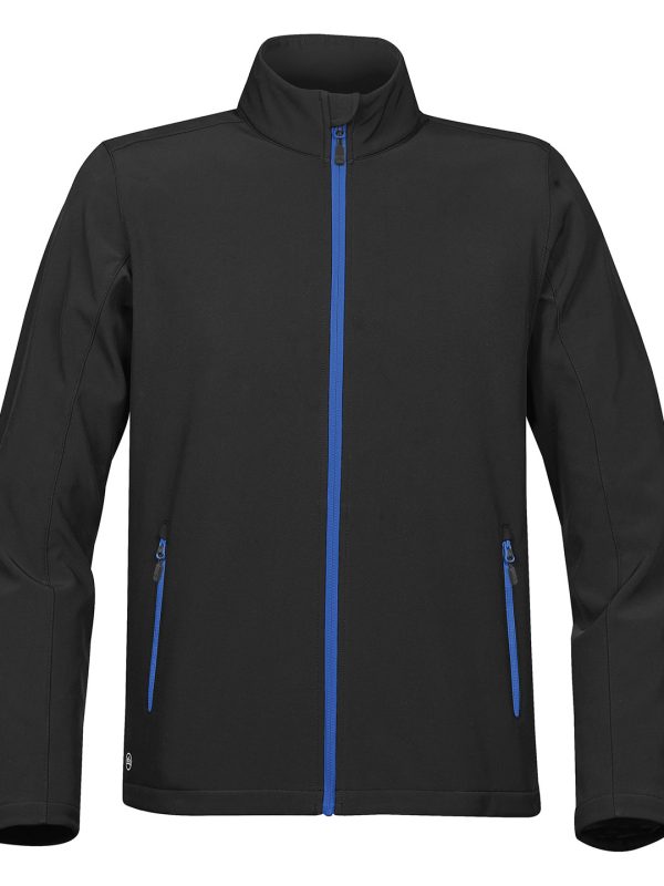 Black/Azure Orbiter softshell