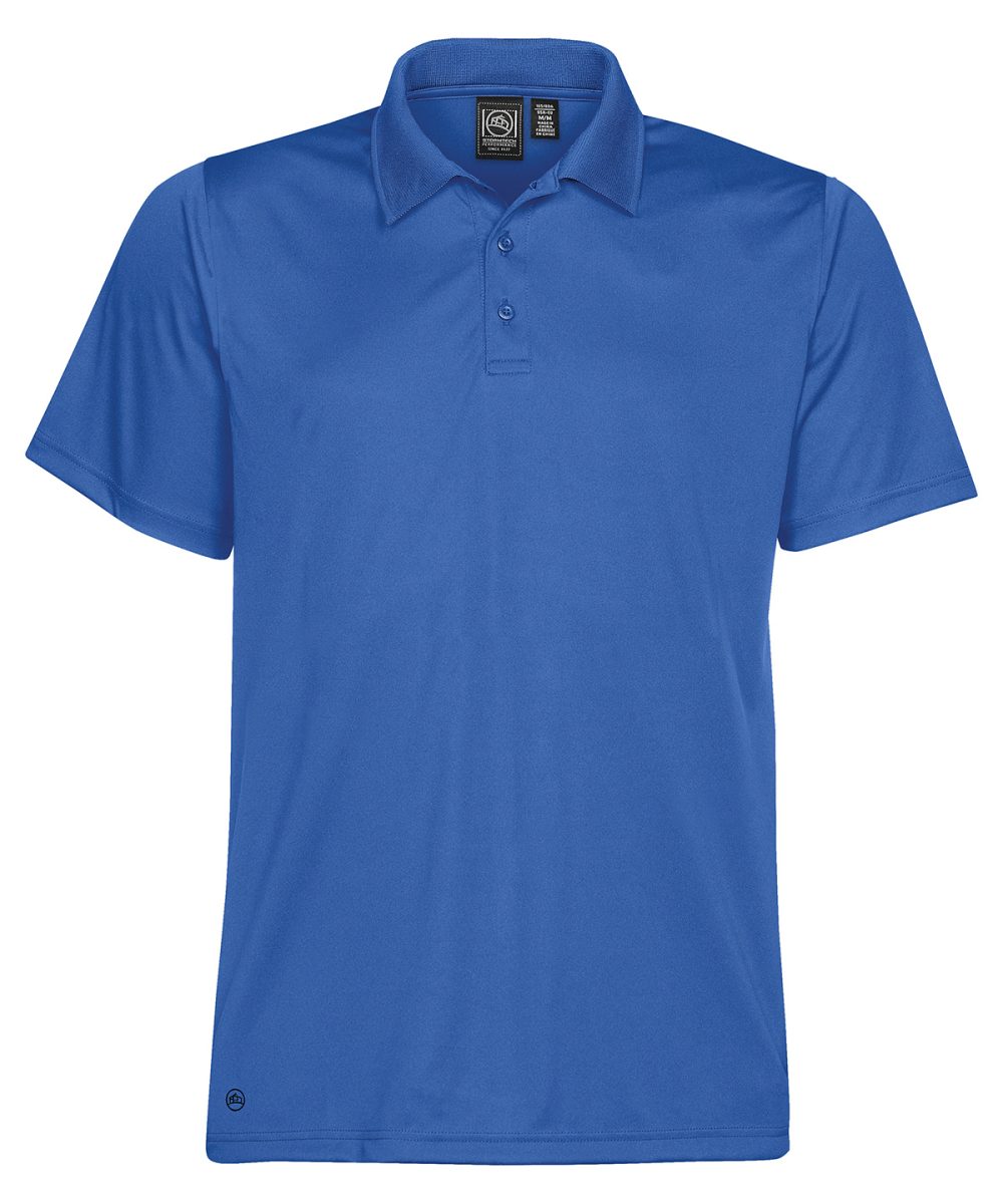 Azure Blue Eclipse H2X-Dry® piqué polo