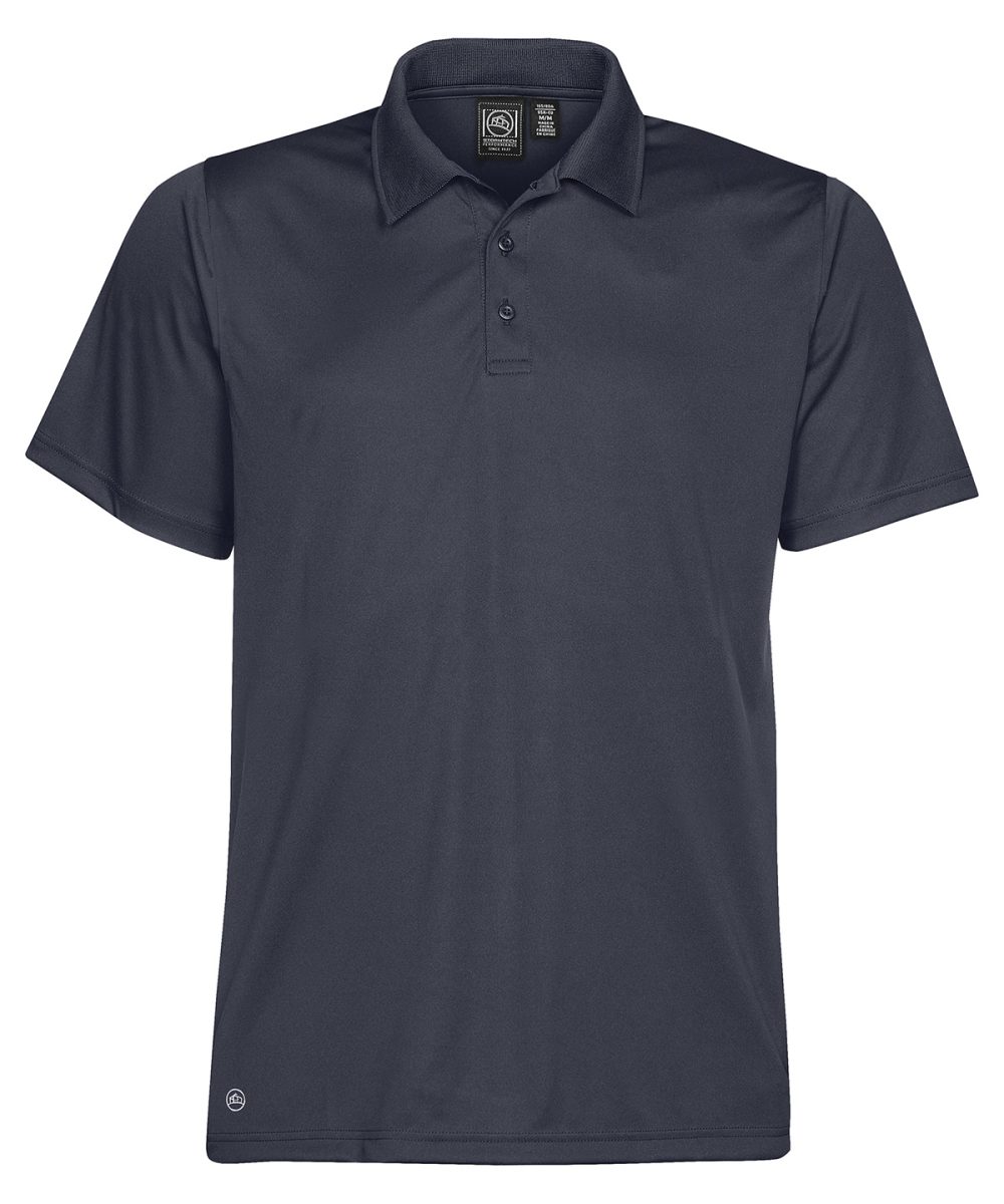 Navy Eclipse H2X-Dry® piqué polo