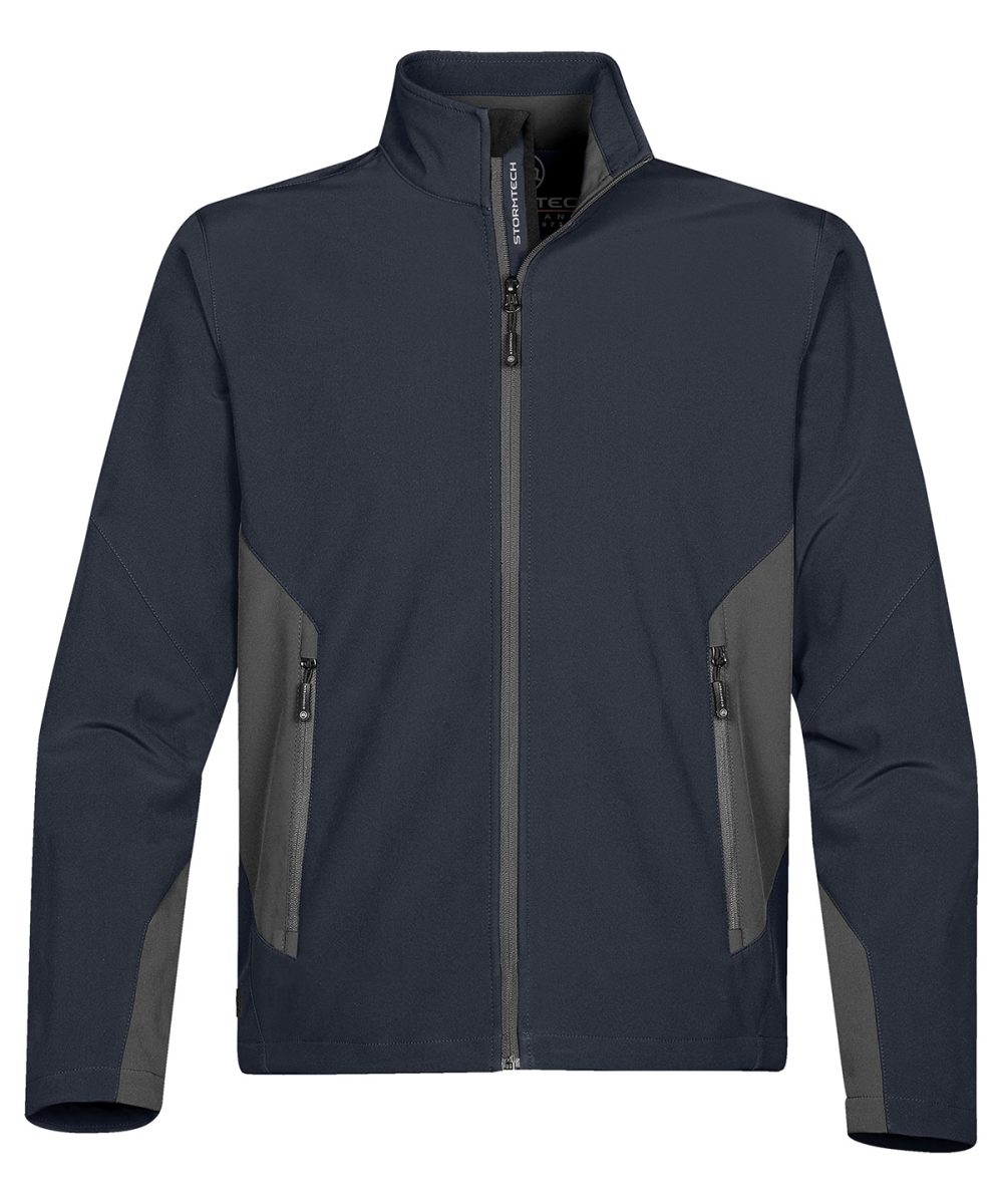 Navy/Granite Pulse softshell