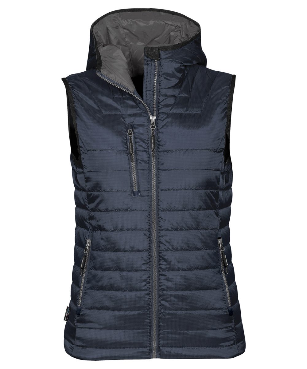 Navy/Charcoal Women's Gravity thermal vest