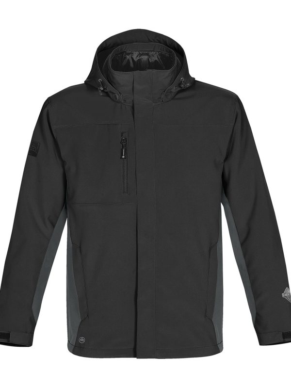 Black/Granite Atmosphere 3-in-1 jacket