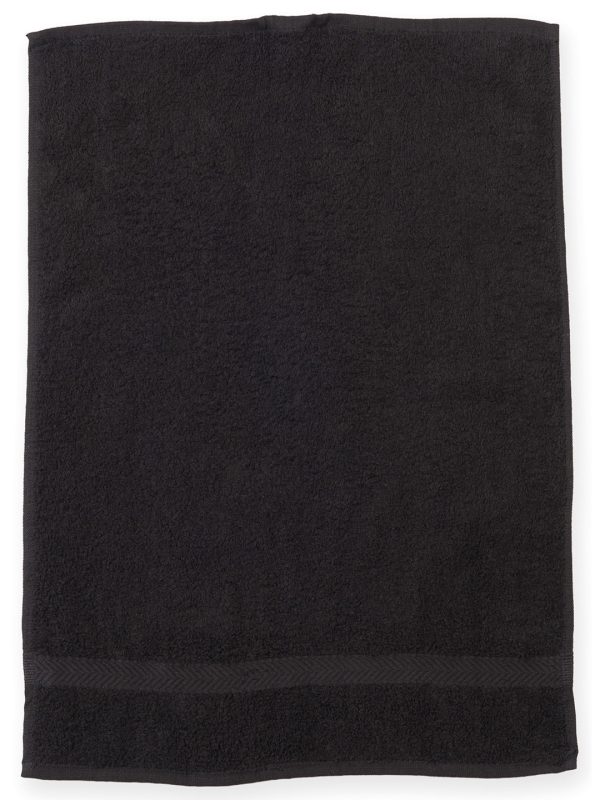 Black Luxury range gym towel