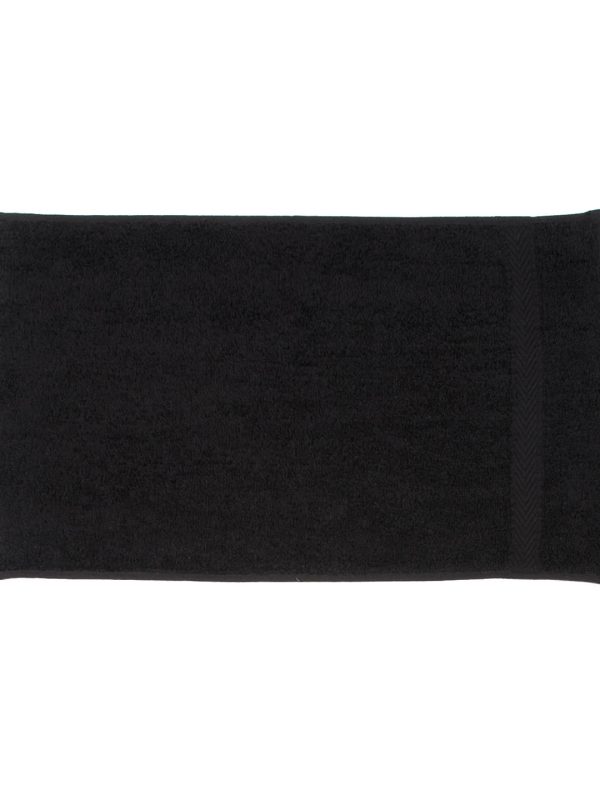 Black Luxury range guest towel