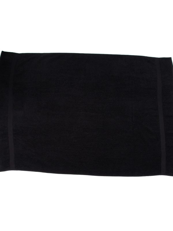 Black Luxury range bath sheet