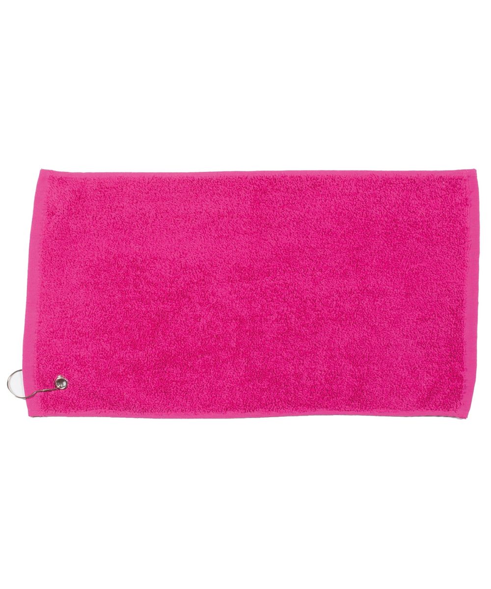 Fuchsia Luxury range golf towel