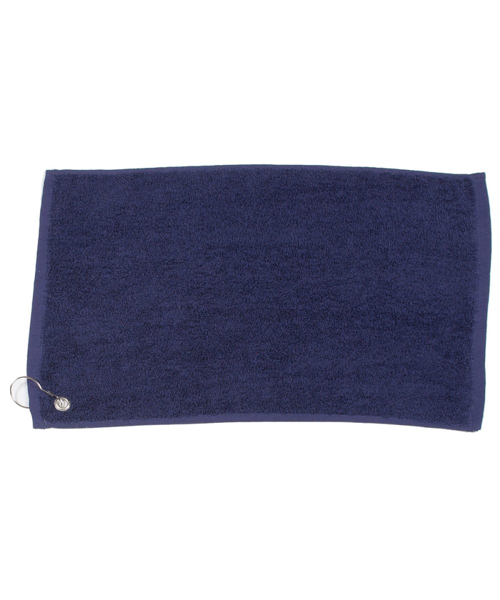 Navy Luxury range golf towel