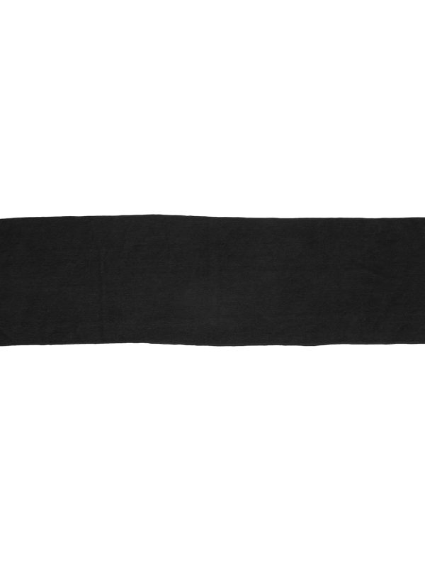 Black Microfibre sports towel