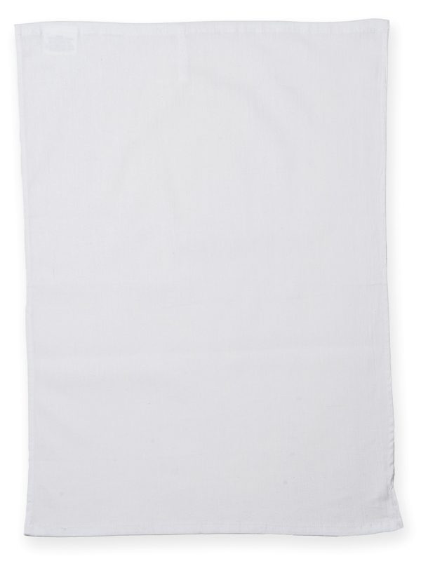 White Tea towel