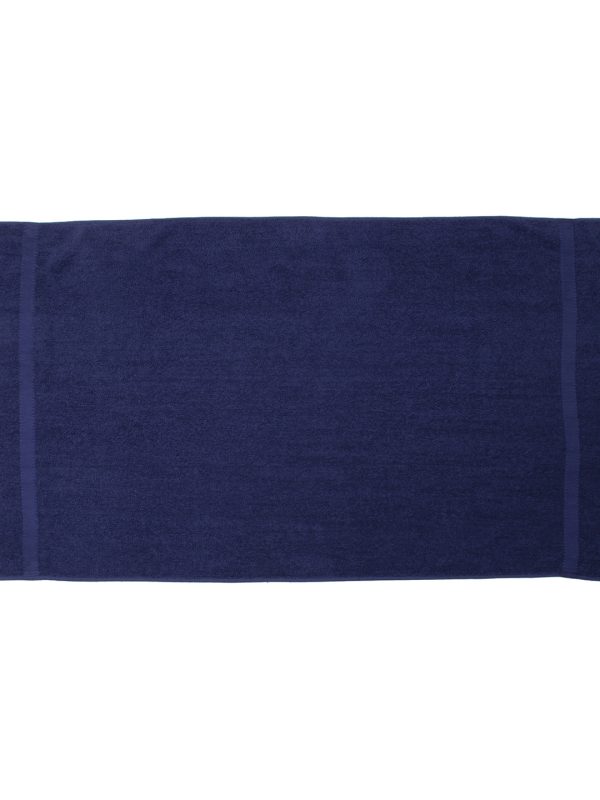 Navy Classic range bath towel