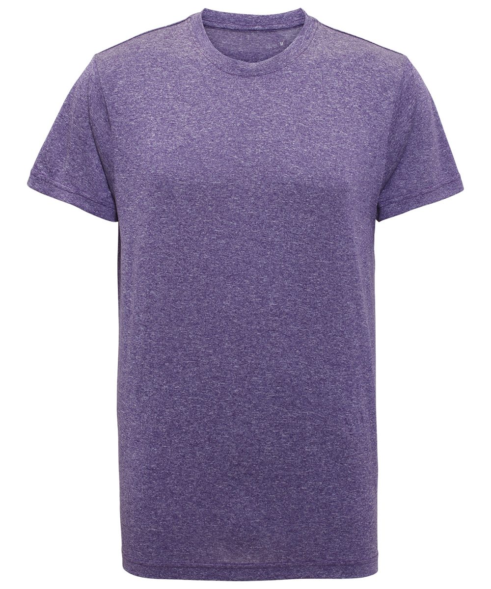 Purple Melange TriDri® performance t-shirt