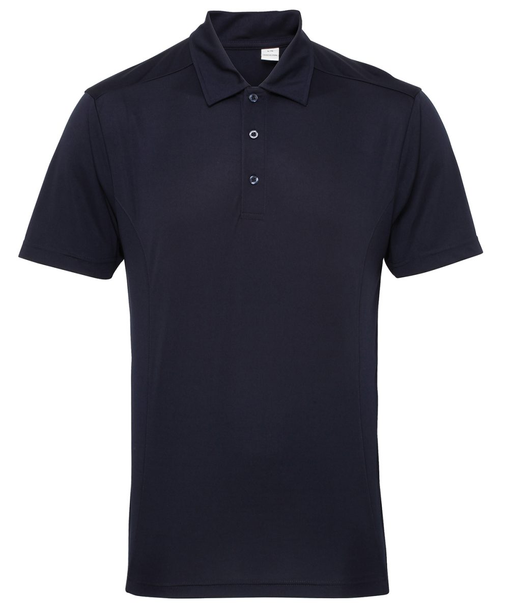 French Navy TriDri® panelled polo