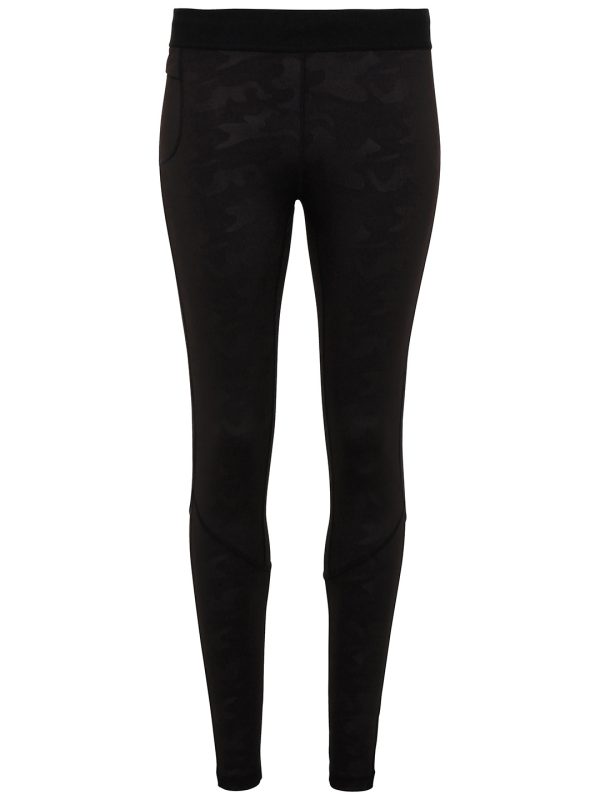 Black Camo TriDri® training leggings