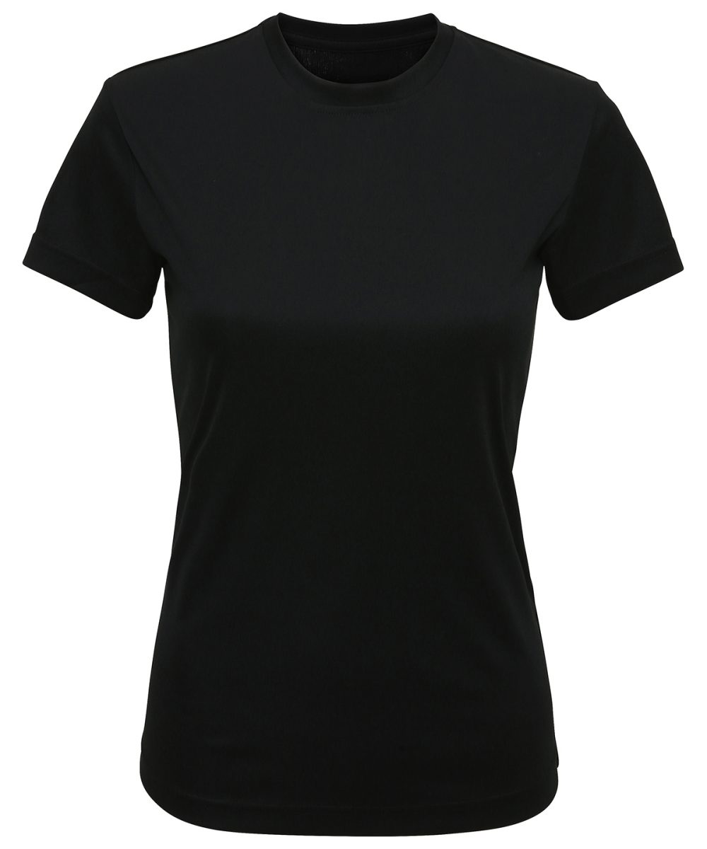 Black Women's TriDri® performance t-shirt