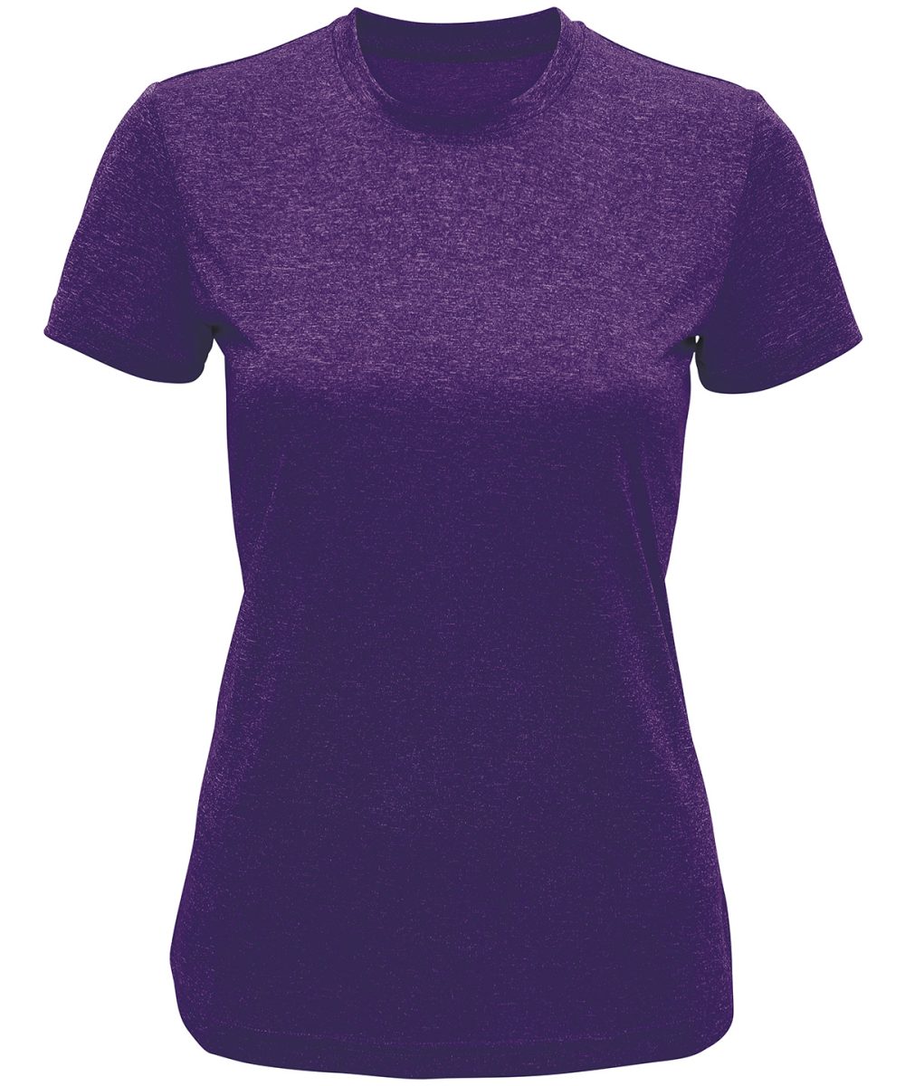 Purple Melange Women's TriDri® performance t-shirt