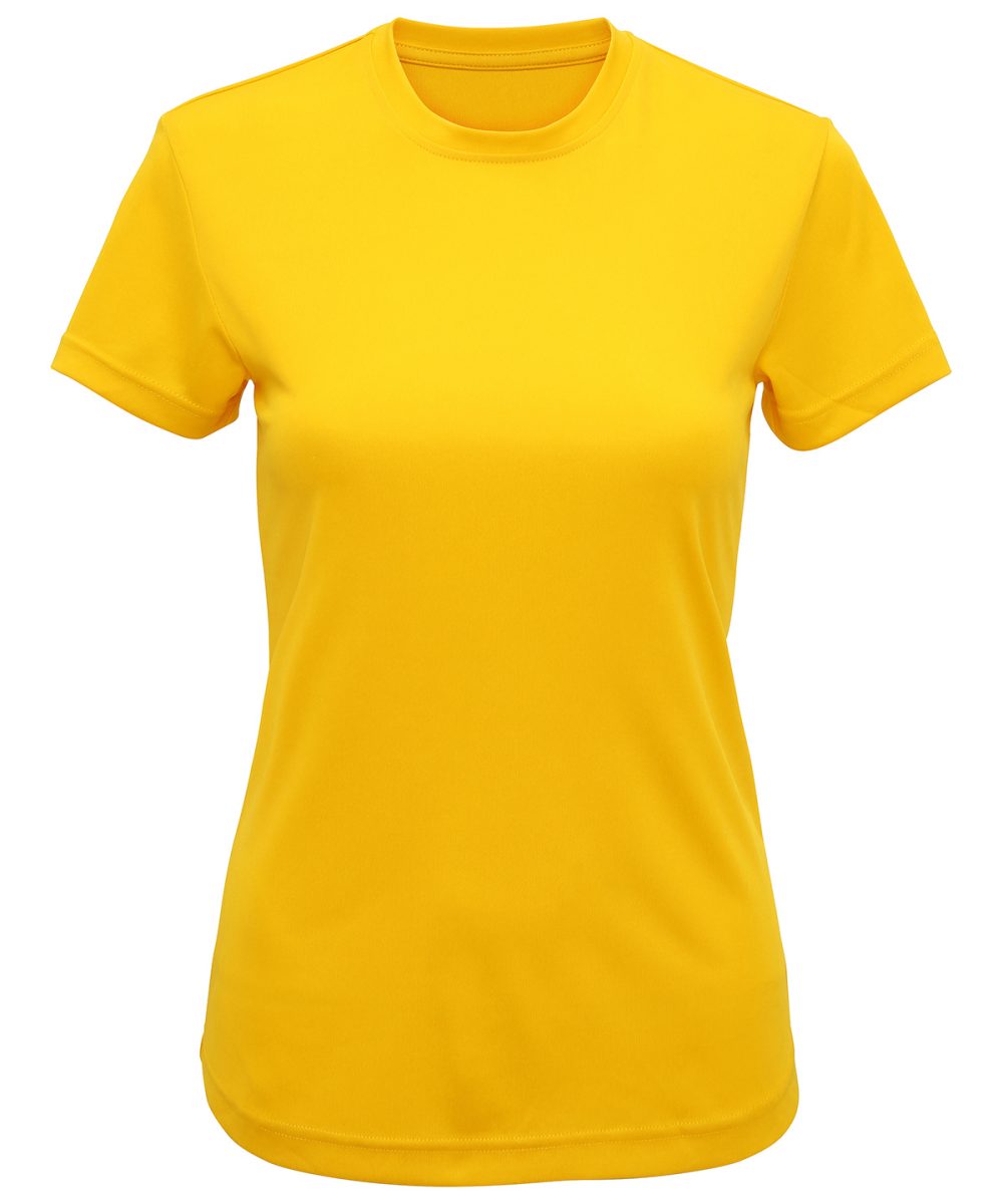 Sun Yellow Women's TriDri® performance t-shirt