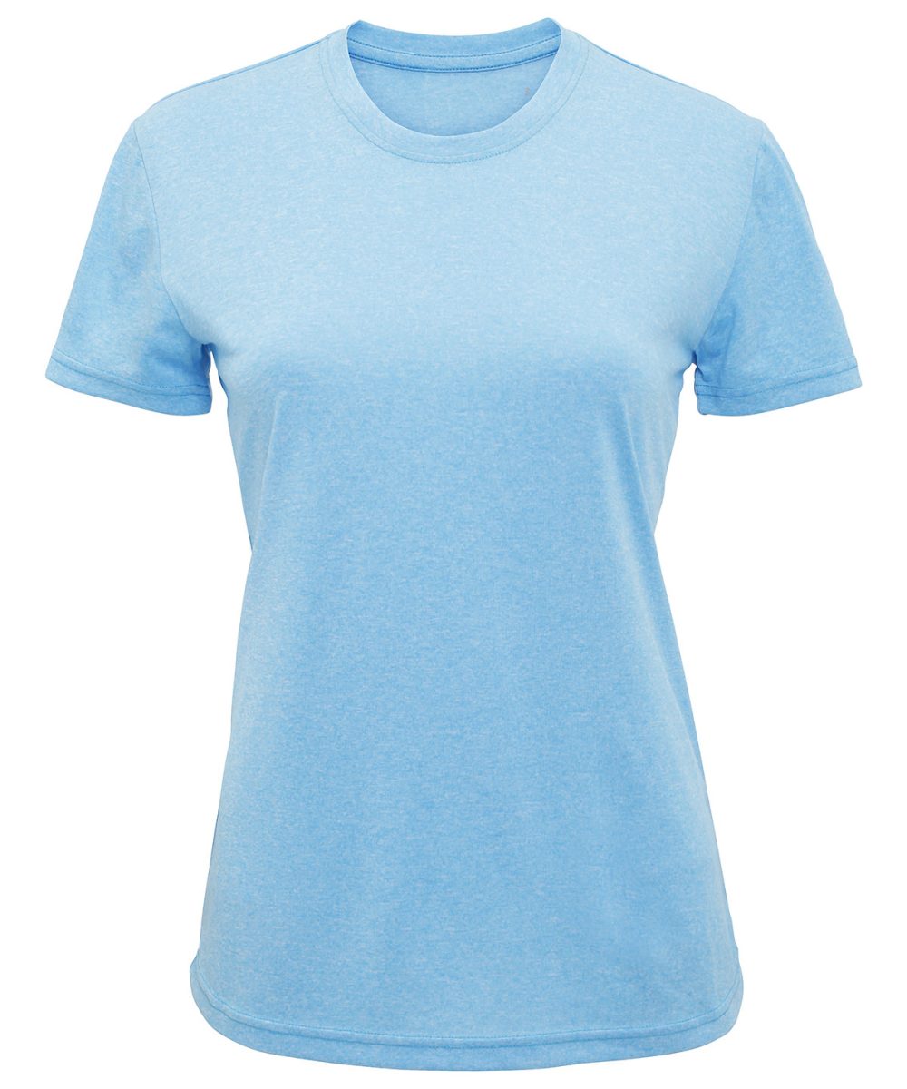 Turquoise Melange Women's TriDri® performance t-shirt