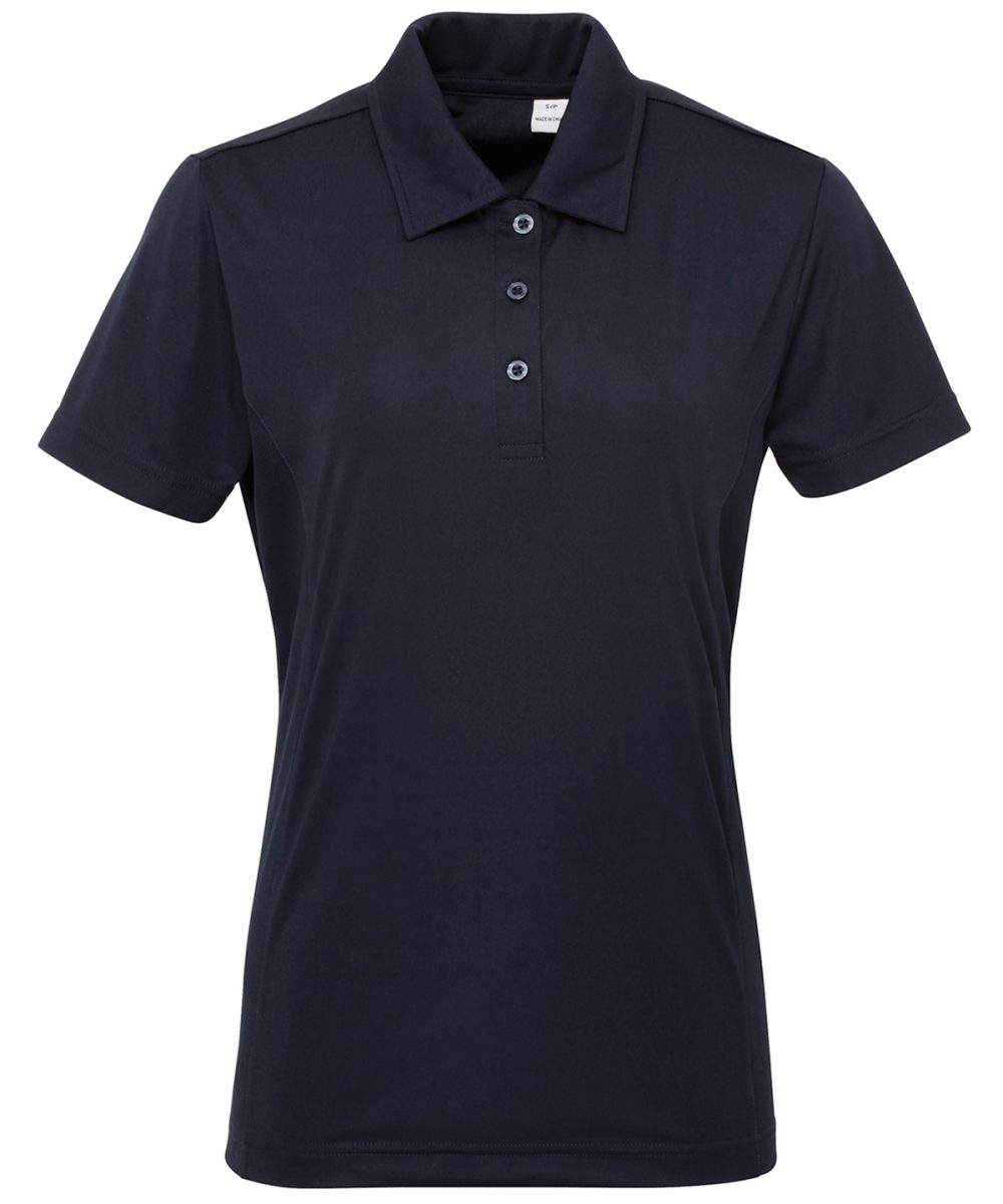 French Navy Women's TriDri® panelled polo