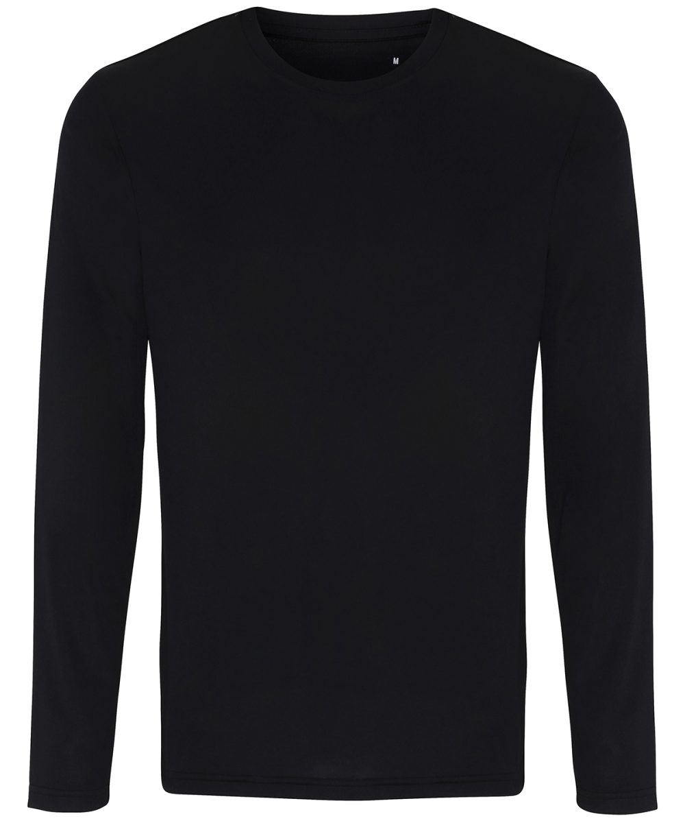 Black TriDri® long sleeve performance t-shirt