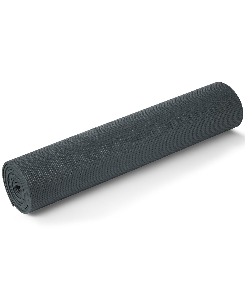 Charcoal TriDri® Yoga and fitness mat