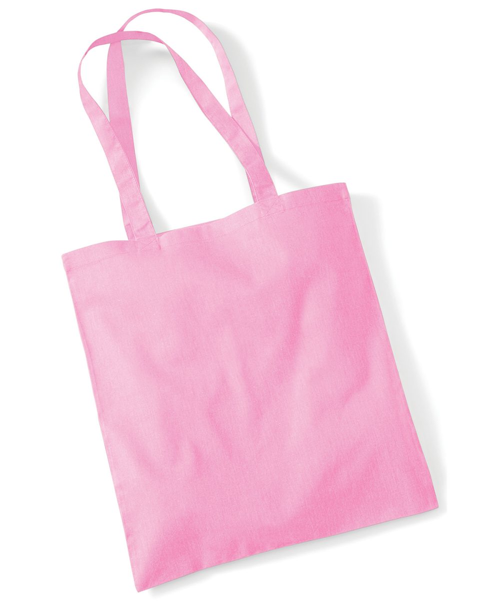 Classic Pink Bag for life - long handles