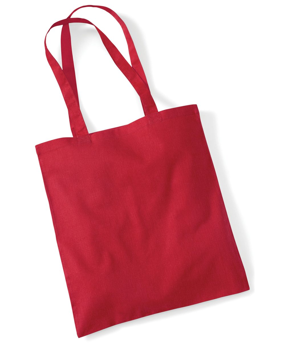 Classic Red Bag for life - long handles