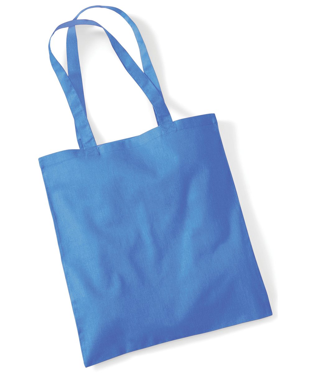 Cornflower Blue Bag for life - long handles