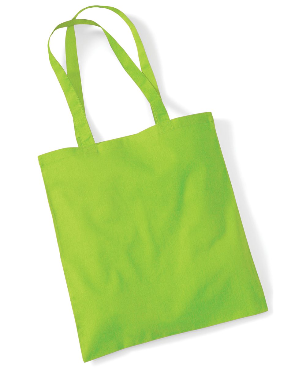 Lime Green Bag for life - long handles