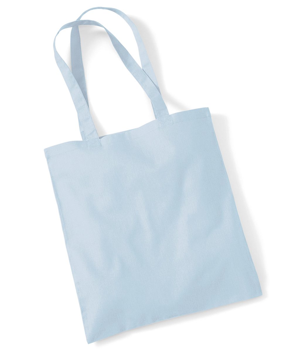 Pastel Blue Bag for life - long handles