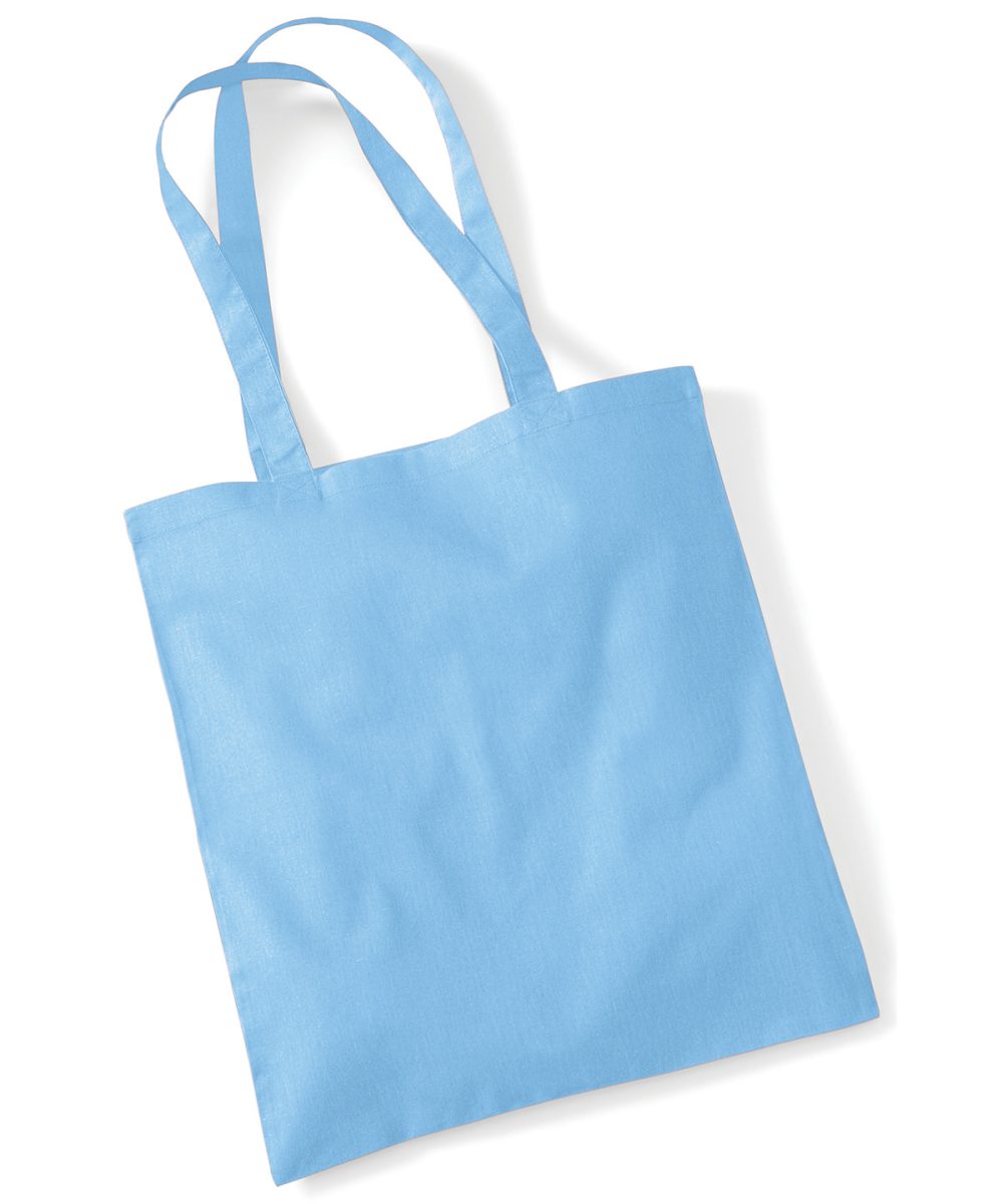 Sky Blue Bag for life - long handles