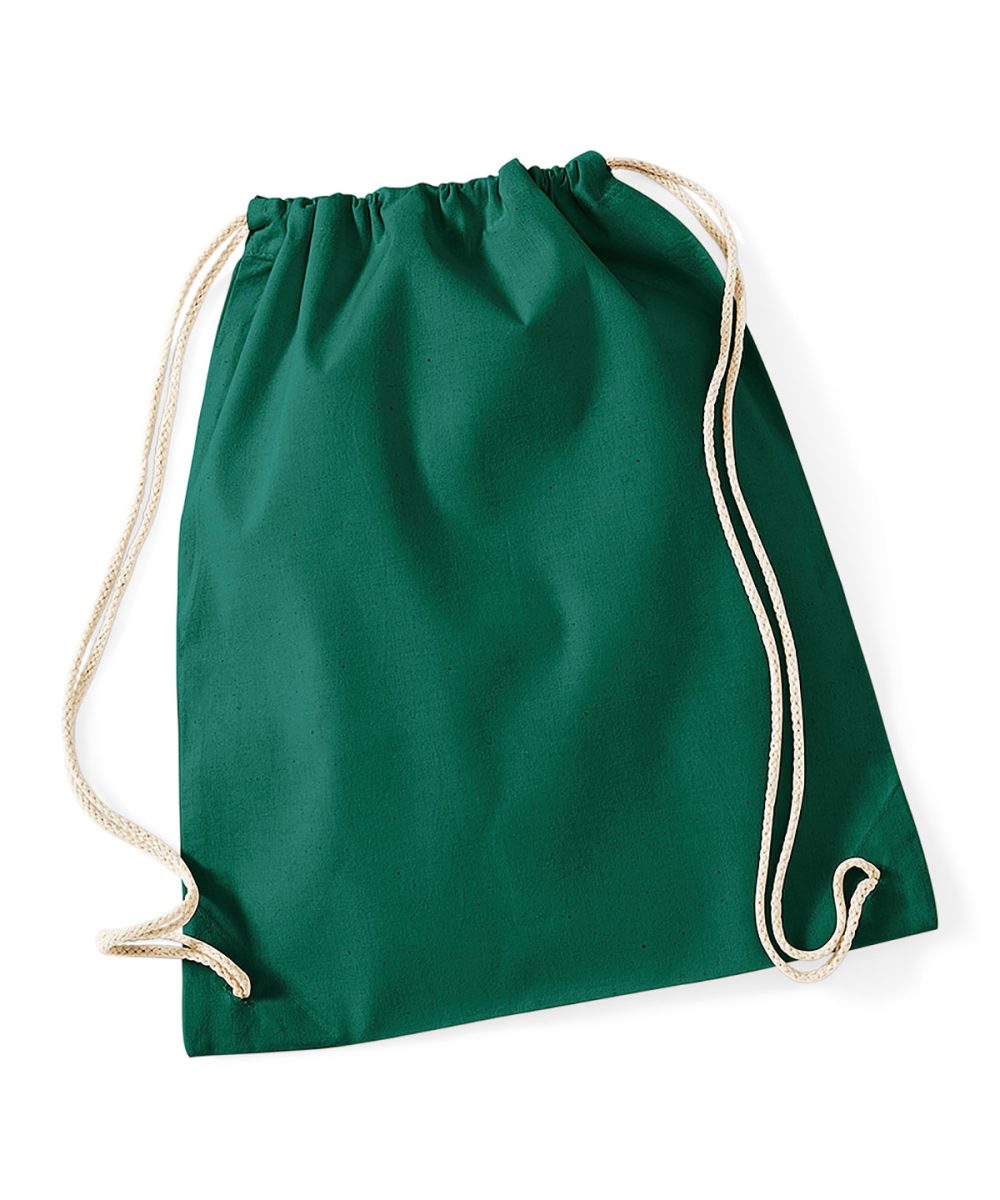 Bottle Green Cotton gymsac