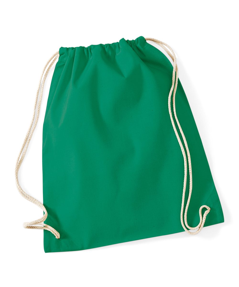 Kelly Green Cotton gymsac