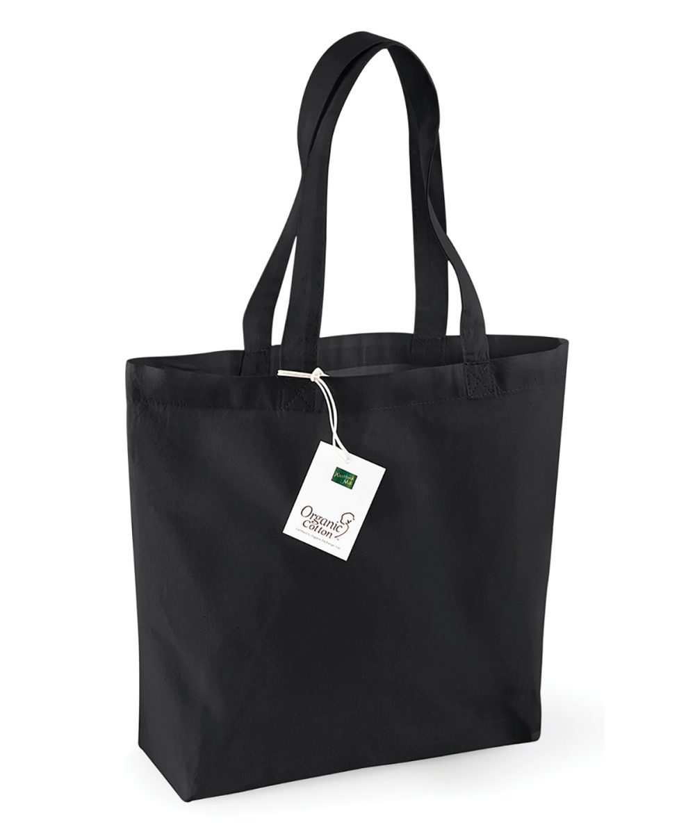 Black Organic cotton shopper