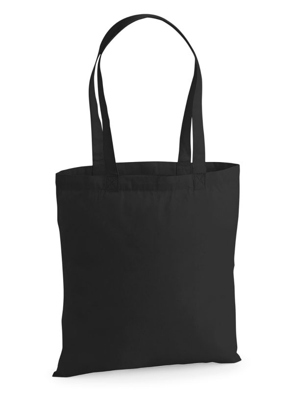 Black Premium Cotton tote