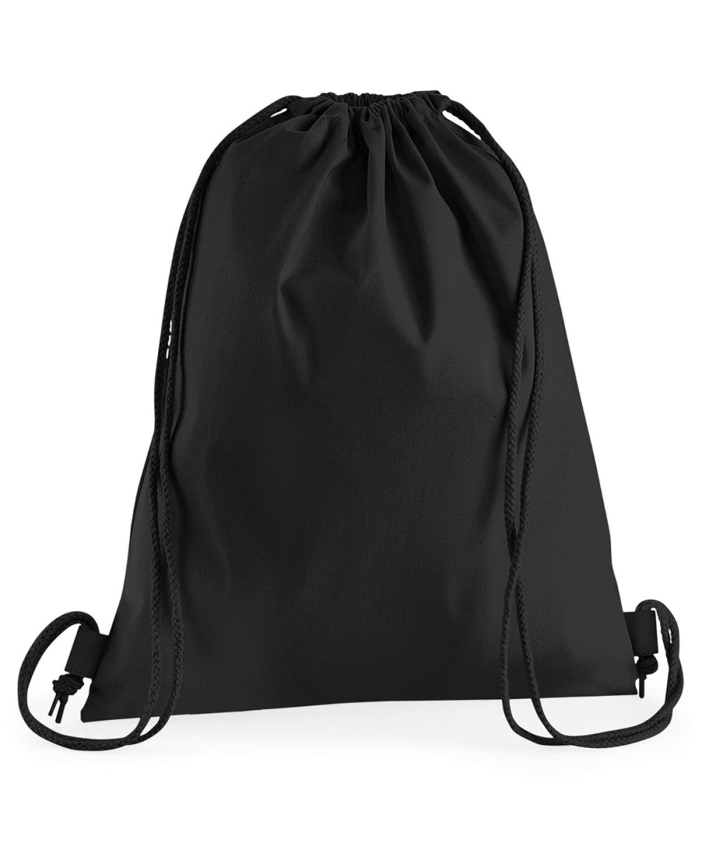 Black Premium cotton gymsac