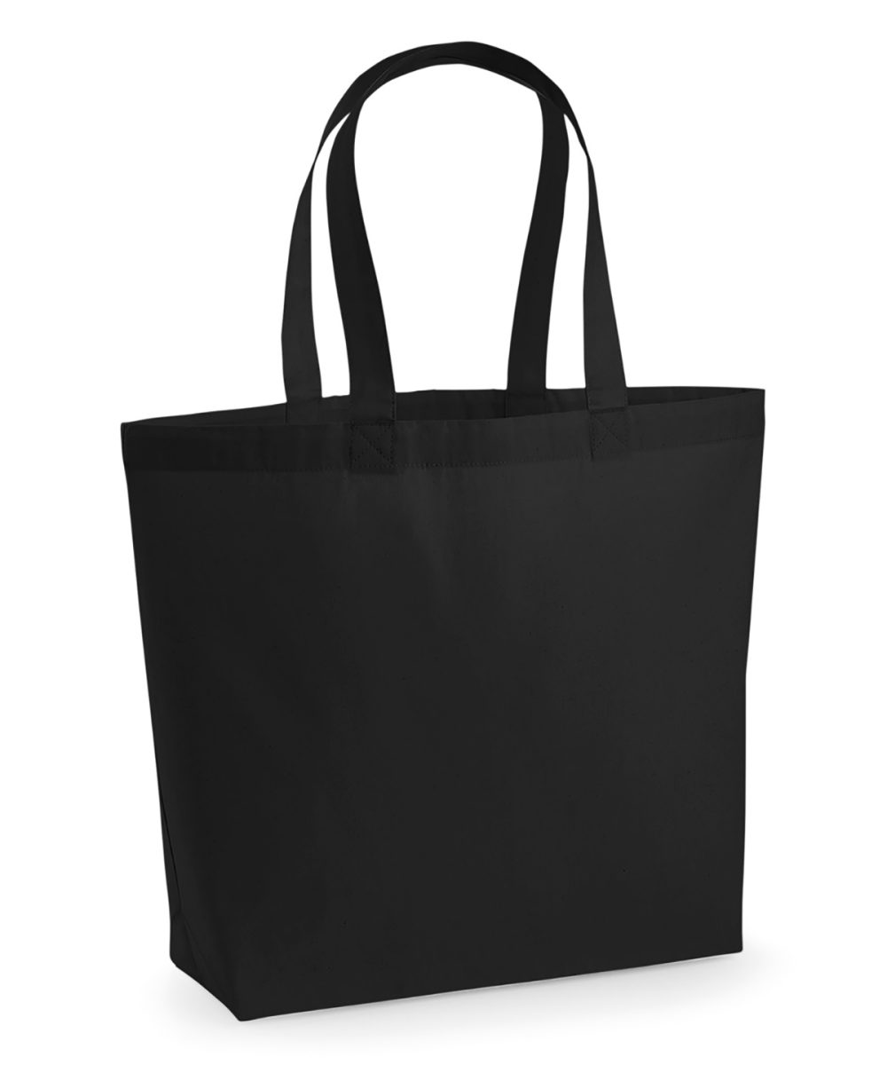 Black Premium cotton maxi tote