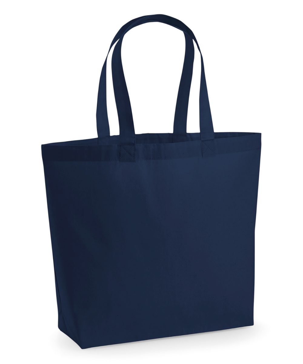 French Navy Premium cotton maxi tote