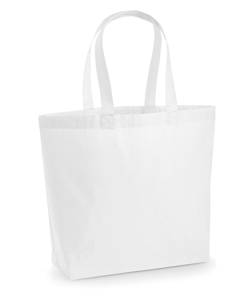 White Premium cotton maxi tote