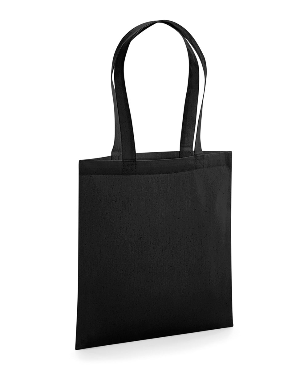 Black Organic premium cotton tote