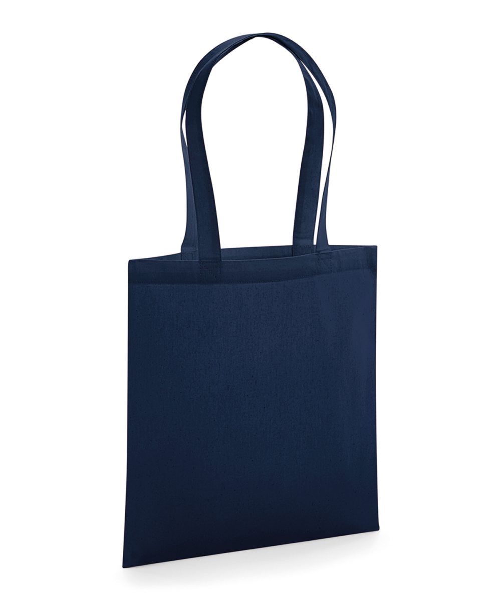 French Navy Organic premium cotton tote