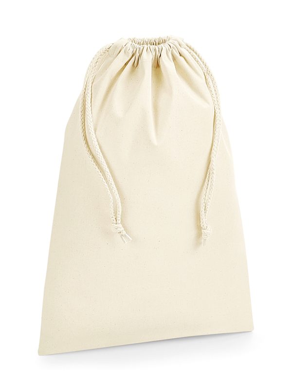 Natural Organic premium cotton stuff bag