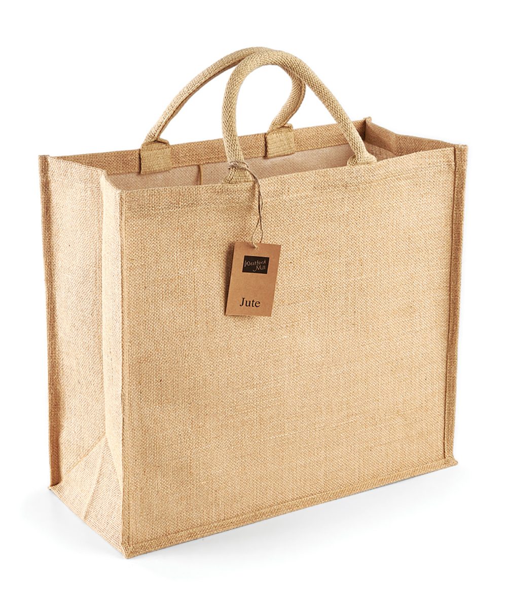 Natural Jute jumbo shopper