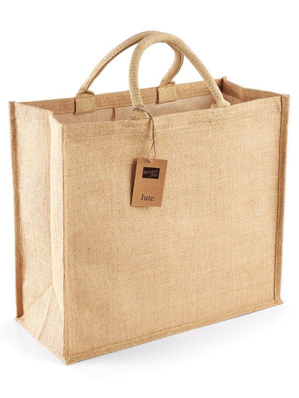 Natural Jute jumbo shopper